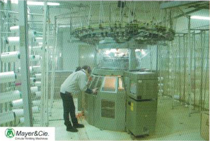 中高档面料生产线